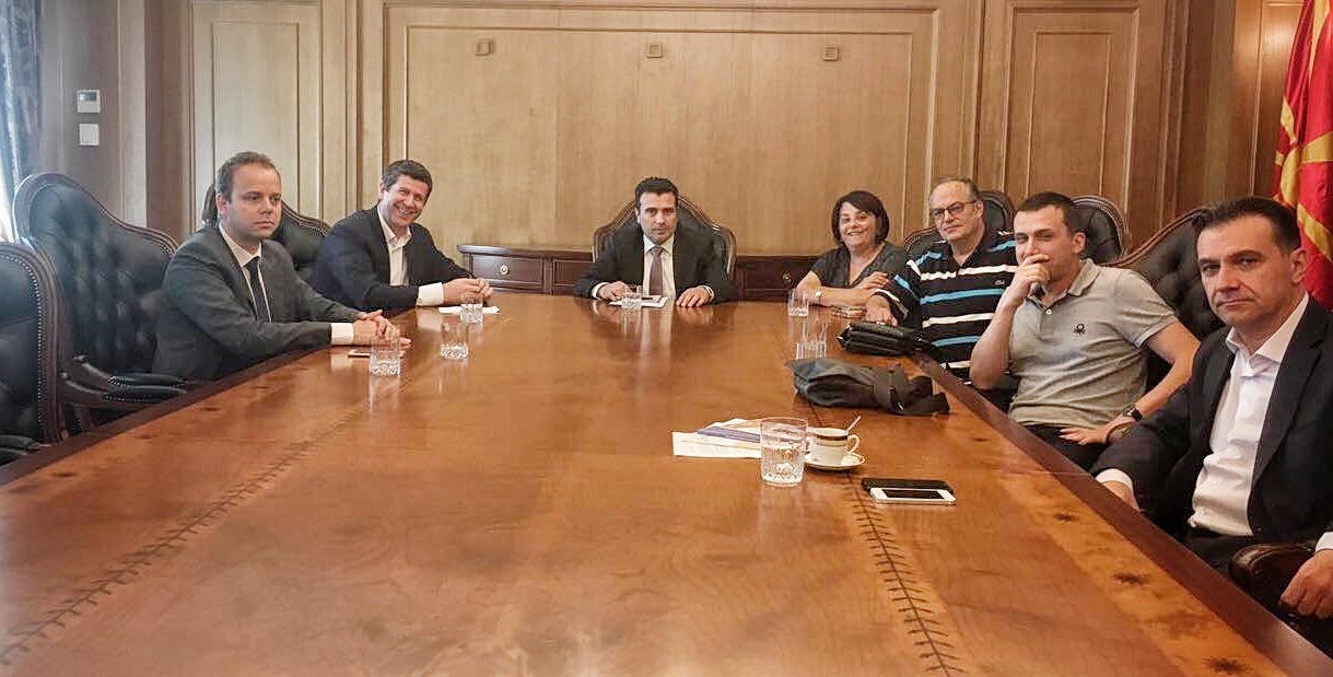 AJM and SSNM requested urgent media reforms from the PM Zaev