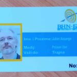 Assange BHJA membership card