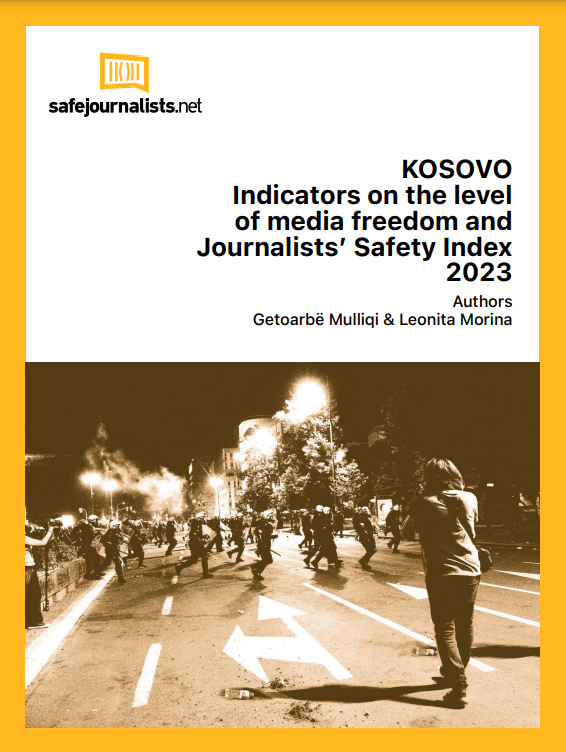 KOSOVO – Indicators on the Level of Media Freedom and Journalists’ Safety Index 2023