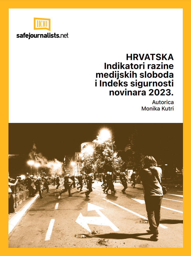 HRVATSKA Indikatori razine medijskih sloboda i Indeks sigurnosti novinara 2023.