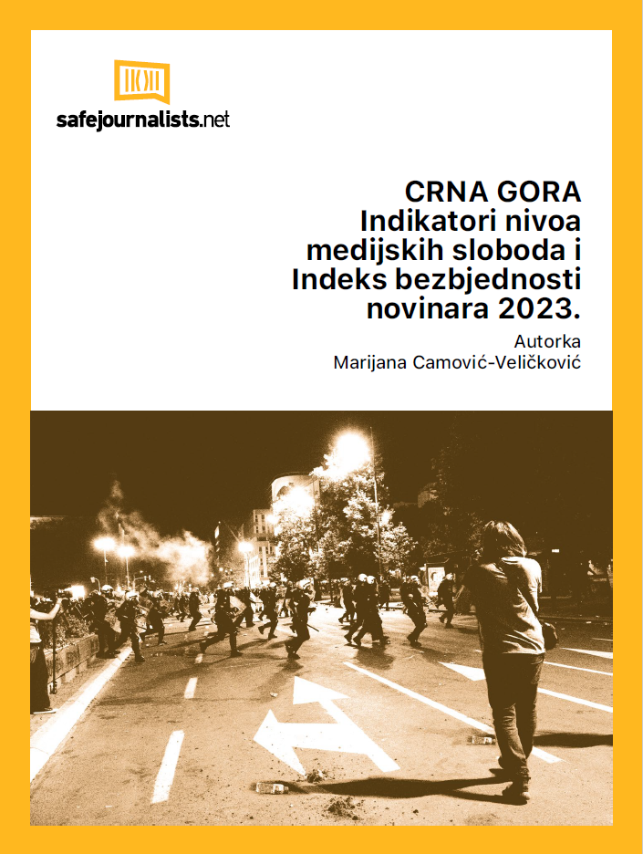 CRNA GORA – Indikatori nivoa medijskih sloboda i Indeks bezbjednosti novinara 2023.