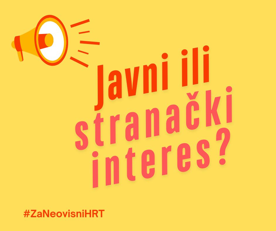 Novinari i medijski radnici na HRT-u Odboru za medije: Očekujemo da stranački interesi ne prevladaju nad javnim