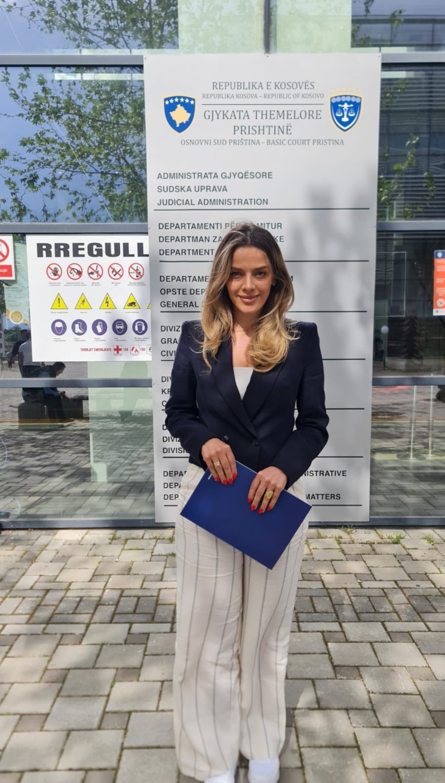 AJK stands with journalist Iliri Pireva in her legal battle against former employer