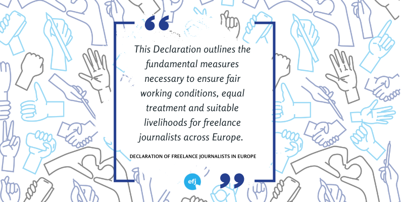 Declaration of Freelance Journalists in Europe