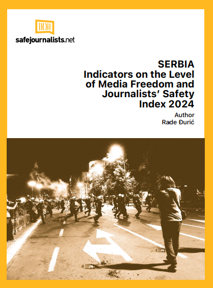 SERBIA Indicators on the Level of Media Freedom and Journalists’ Safety Index 2024