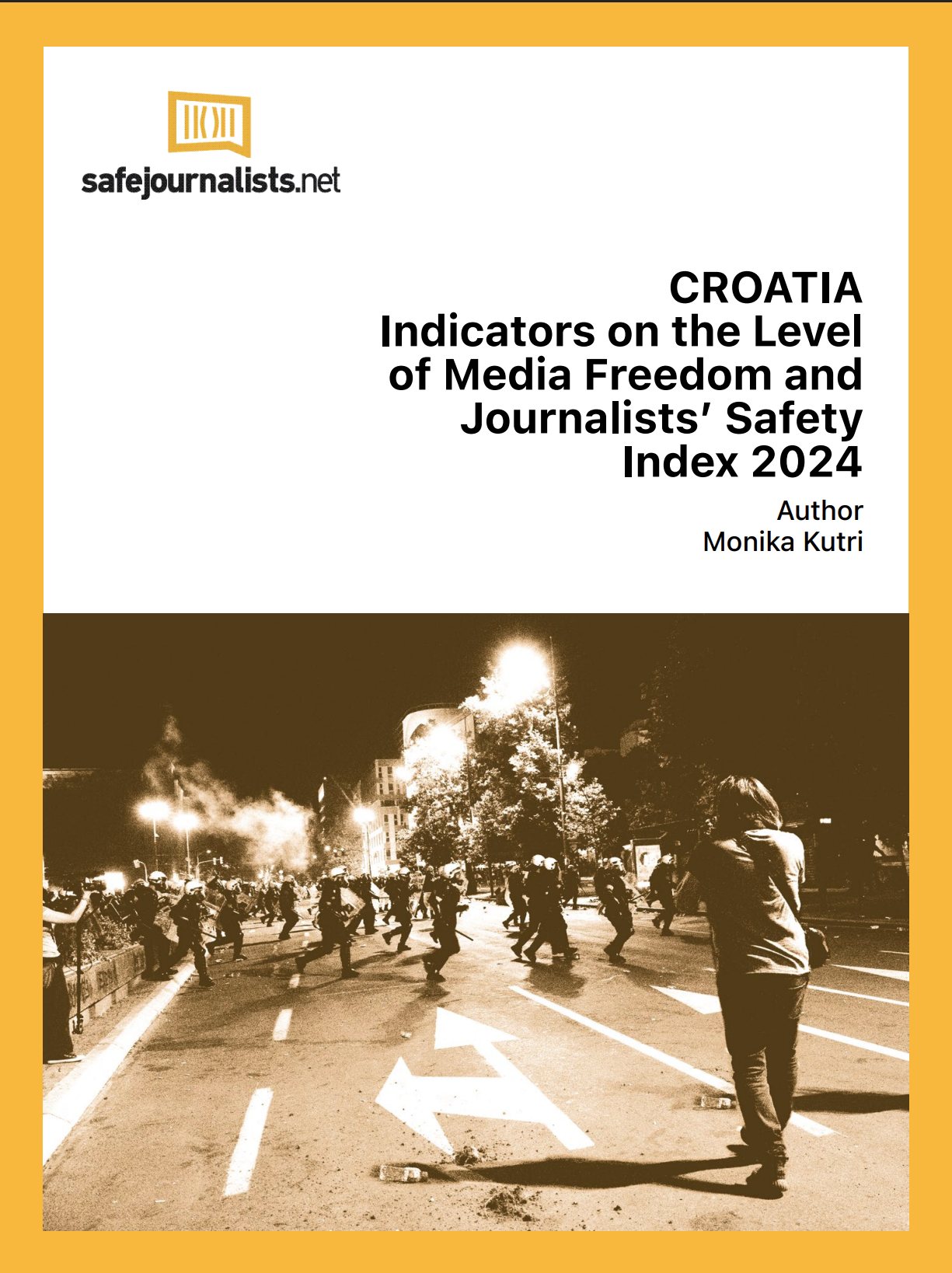 CROATIA Indicators on the Level of Media Freedom and Journalists’ Safety Index 2024