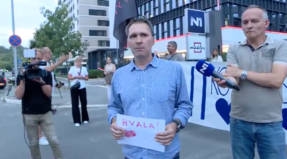 Igor Božić zahvalio građanima na podršci: Novinari N1 nastavljaju da rade profesionalno, uprkos pritiscima