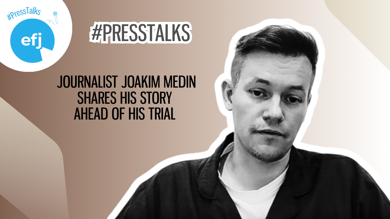 Švedski novinar Joakim Medin za #PressTalks: „Novinarstvo nije zločin i tako treba da ostane“