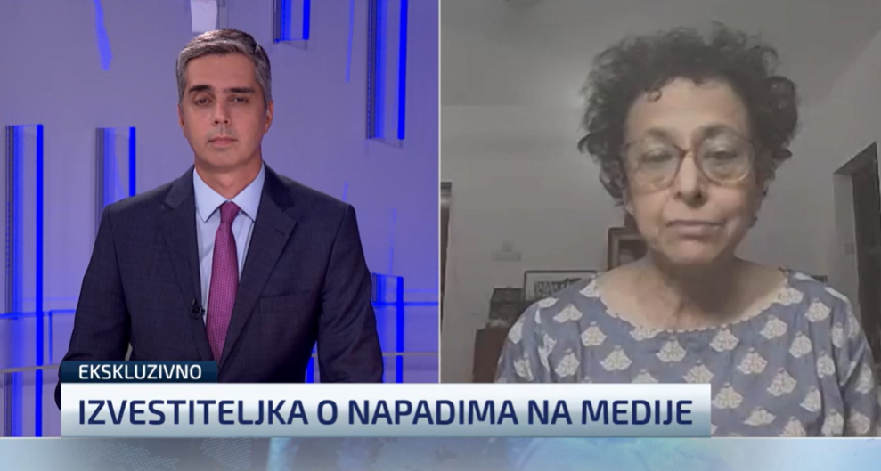 Izvestiteljka UN: Kako predsednik Vučić zna šta će biti s medijima u novembru?
