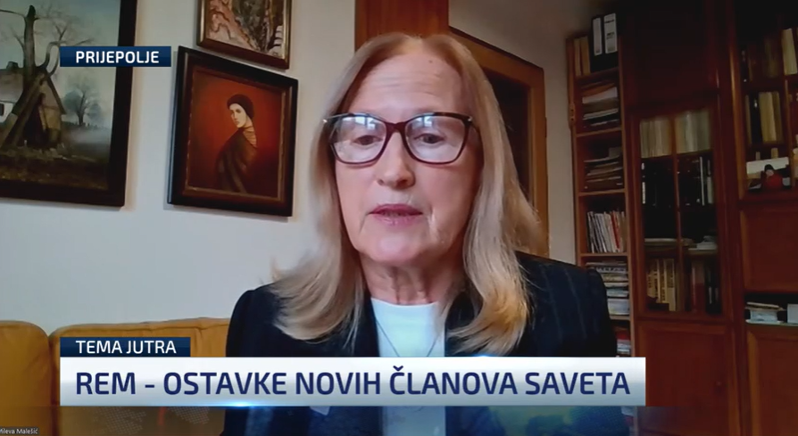 Malešić: Ne postoji politička volja da se dobije funkcionalan REM, koji će biti u javnom interesu