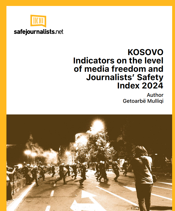 Kosovo: Indicators on the level of media freedom and Journalists’ Safety Index 2024
