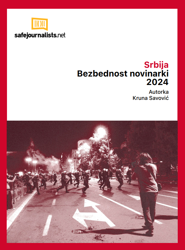 Srbija – Bezbednost novinarki 2024.