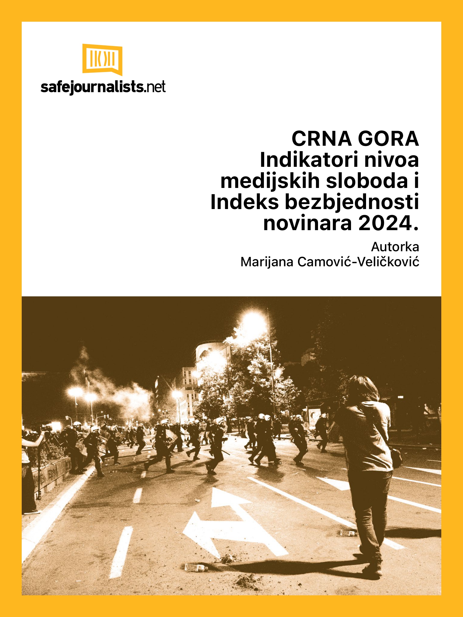 CRNA GORA – Indikatori nivoa medijskih sloboda i Indeks bezbjednosti novinara 2024.