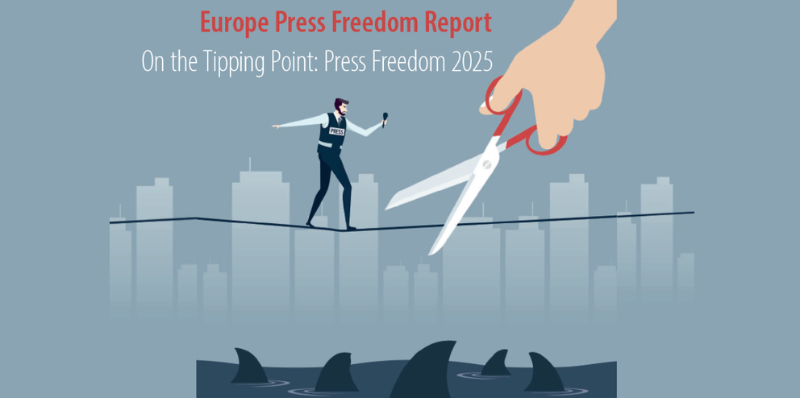Press freedom report: Increasingly hostile environment for journalism in Europe