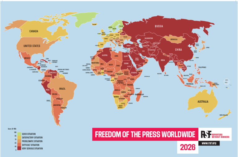 2026 RSF Index: Press freedom at a 25-year low, Serbia ranks worst in the region