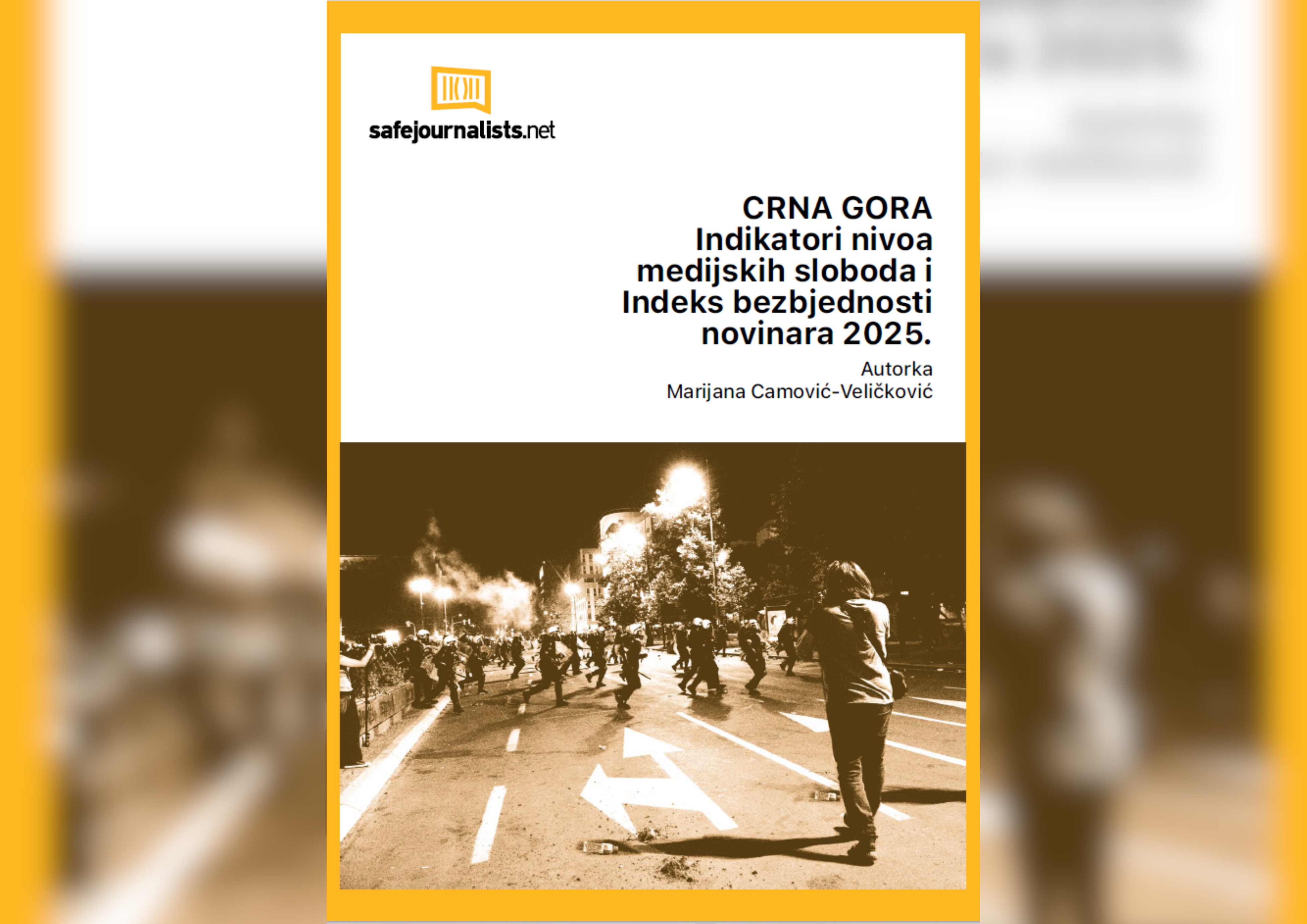 CRNA GORA – Indikatori nivoa medijskih sloboda i Indeks bezbjednosti novinara 2025.