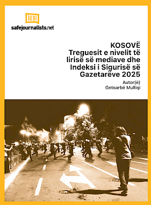 Indicators on the level of media freedom and Journalists’ Safety Index 2025
