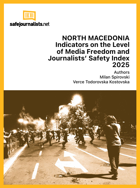 NORTH MACEDONIA  Indicators on the Level  of Media Freedom and  Journalists′ Safety Index  2025