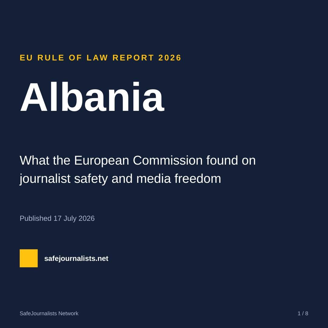 Albania’s media freedom remains a rule-of-law test, European Commission Rule of Law Report 2026 finds